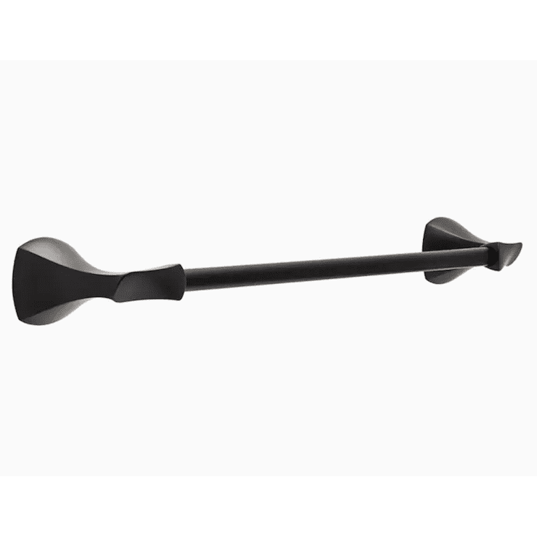 Delta Bath SAN18 FB Sandover 18 Towel Bar Flat Black Finish Walmart