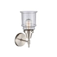 thumbnail image 3 of 447-1W-SN-G184 Innovations Lighting Canton - 1 Light Wall Sconce-12.5 Inches Tall and 6 Inches Wide-Satin Nickel Finish-Seedy Glass Color, 3 of 3