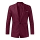 thumbnail image 5 of Playeras Algodon Hombre Traje De Verano Para Hombre Un Botón Sólido Slim Fit Traje De Fiesta Camisa Pantalones Corbata Conjunto, 5 of 6