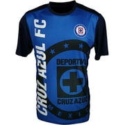 Icon Sports Men Cruz Azul Officially Licensed Soccer Poly Shirt Jersey -05 XL
