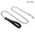 thumbnail image 4 of Dog Chain Leash Metal Chew Proof Pet Leash Dog Training Leash with Padded Handle, 4 of 10