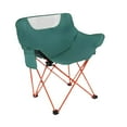 thumbnail image 5 of Folding Camping Chair Outdoor Moon Chair Folded Seat Tear Resistant Oxford Cloth for Garden Picnic Lawn, 5 of 9