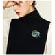 thumbnail image 2 of Blusa retro esmaltada con forma de broche con estampado del zodiaco colorido para mujer, 2 of 2