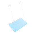 thumbnail image 1 of Cat Window Perch Window Mounted Bed Suction Cup Hammock Space Saving Detachable Washable Pet Resting Seat Blue, 1 of 4