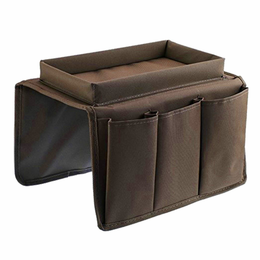 Multi Pocket Sofa Armrest Hanging Storage Bag Phone Remote Controller Organizer 