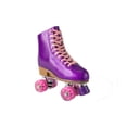 thumbnail image 1 of Patines Quads Ajustables de la talla 22 a 24, color morado glitter Sweet Rocket Morado glitter, 1 of 7