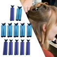 thumbnail image 3 of 12X Kit de rizadores de peluquería de salón, incluye rizadores de cabellero con autoagarre, clip , , de flequillo, 3 of 8