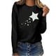 thumbnail image 2 of Blusa de manga larga con cuello redondo suelta informal estampada para mujer Fridja  hj1447, 2 of 5