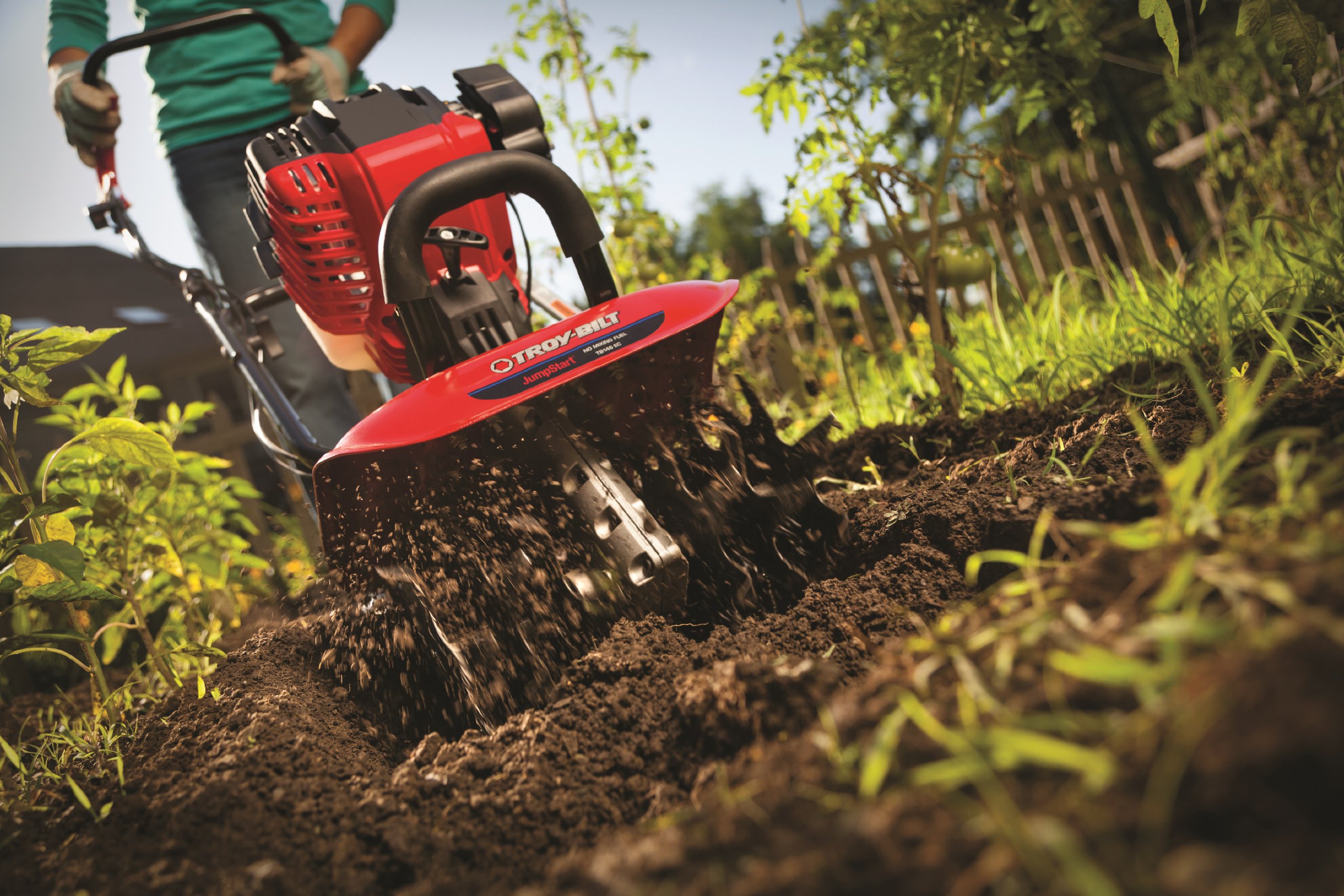 Troy-Bilt TB146 EC 29cc 4-Cycle Cultivator with JumpStart Technology