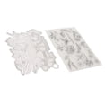 thumbnail image 2 of Sellos Transparentes De Hojas De Flores, Fondo De Hojas De Flores Retro, Sellos Transparentes TPR Reutilizables Para Suministros De álbumes De Recortes De Bricolaje, Tarjetas De Papel En Relieve, Deco, 2 of 5
