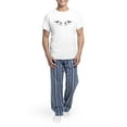 thumbnail image 5 of CafePress - Chickadee Song Bird Men's Light Pajamas - Men's Light Loose Fit Cotton Pajama Set, 5 of 7