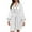 White, variant on 2023 Summer New Home Household Women's Imitation Silk Pajamas Simple Bath Comfortable Women's Pajamas
