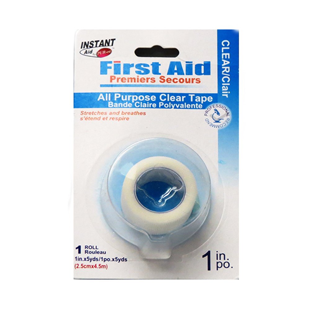 Instant Aid First Aid All Purpose Clear Tape (1 Roll) 311744 By Purest