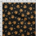 thumbnail image 4 of oneOone Silk Tabby Orange Fabric Tropical Sewing Material Print Fabric By The Yard 42 Inch Wide, 4 of 4