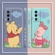 thumbnail image 4 of Case For Redmi K60E K60 K50 K40S K40 K30 9A 9 8A 8 10 Pro 4G 5G Colour Simple Liquid silicone Case Piglet Winnie the Pooh Bear, 4 of 5