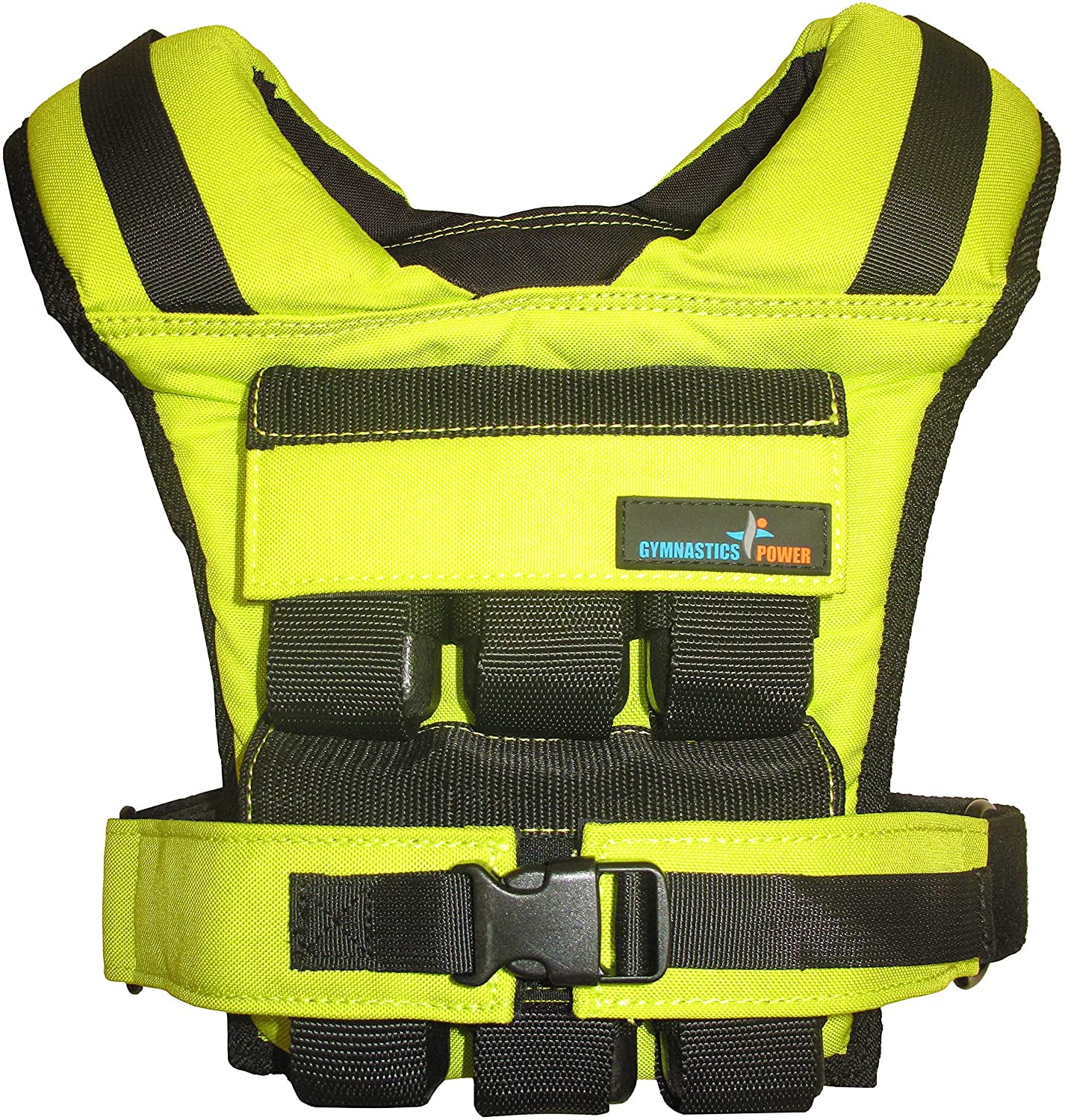 Gymnastics Power Weighted Vest 25lb Removable Iron Weights for Men