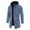 Navy, variant on Mens Jacket Fall Winter Warm Zip Up Hooded Sweater Coat Long Sleeve Thick Soild Color Cardigan Jacket Classic Fit Men's Jacket
