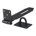 thumbnail image 3 of Stainless Steel Door Padlock Hasp Kit Anti Theft Folding Lock Buckle Plate Hitch, 3 of 9