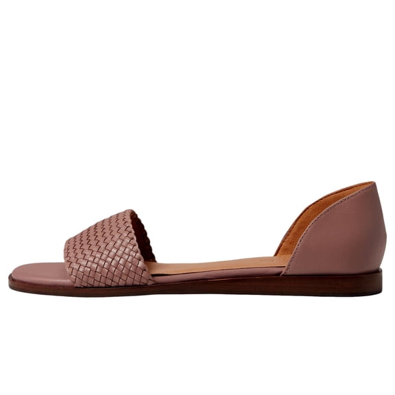 Madewell Brindle D'Orsay Woven Warm Thistle NK049-WRMTHISTLE Women's Size 8.5