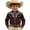 ##-Brown1192, variant on Shinyii Boys Western Cowboy Shirt Button Down Long Sleeve Shirt Everyday Top, Sizes 4-13