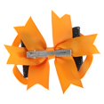 thumbnail image 5 of Unique Bargains 1 Pc Duckbill Clip Halloween Multi-layered Hair Clip for Women Orange Black, 5 of 5