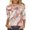 D-Multicolor, variant on CLOISE Women's 3/4 Sleeve Tops Crew Neck Shirts Floral Pullover Casual Fall Clothes Multicolor 2XL