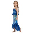 thumbnail image 2 of GBSYEWXS Children'S One Piece Swimsuit Girl'S Fashion Princess Dress Bikini Set Size 3-4 T, 2 of 7