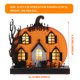 thumbnail image 4 of Casa De Calabaza De Halloween Led Decoración Creciente Casa De Calabaza Iluminada De Madera Estatua Casa De Calabaza Decorativa Artesanía Luminosa Para Gabinete De Escritorio De Halloween Serendint HA014231-00, 4 of 6