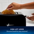 thumbnail image 6 of Oster 2-Slice Toaster with Extra Wide Slots, Black Stainless Steel, 6 of 8