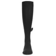 thumbnail image 2 of MeMoi Velvet Bow Cotton Blend Knee High Sock - Girls - Female, 4, Black, 2 of 6