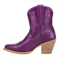 thumbnail image 3 of Ferrini Womens Pixie Embroidered Pointed Toe Pull On Cowboy  Ankle Boots, 3 of 5
