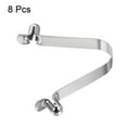 thumbnail image 3 of Uxcell 8.5x6mm Kayak Paddle Snaps, Hollow Button Double Pins Lock Tube Spring Clips for Tent Pole, 8 Pack, 3 of 6