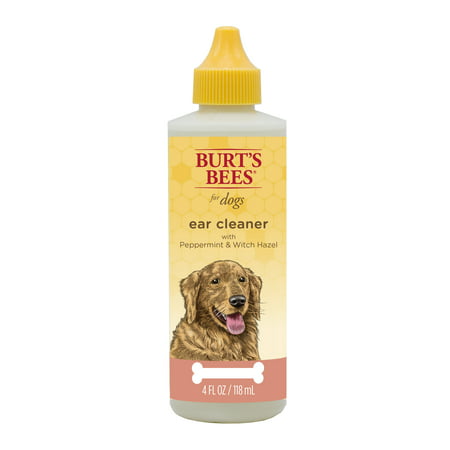 Burt's Bees Peppermint Ear Cleaner for Dogs, 4 (Best Cure For Dog Ear Infection)