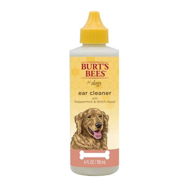 Burt's Bees Peppermint Ear Cleaner for Dogs, 4 Ounces
