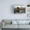 thumbnail image 2 of Homer 'The Fog Warning' Canvas Art, 2 of 4