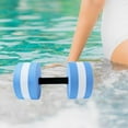 thumbnail image 3 of Barra con mancuernas acuáticas, barra acuática, aeróbic acuático, entrenamiento, adultos, niños, deportes profesionales, mancuerna de aeróbic acuático Azul, 3 of 8