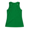 thumbnail image 4 of Lullu Girls Athletic Racerback Tank Top Casual Solid Crewneck Sleeveless Shirt, Sizes 4-14, 4 of 8