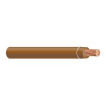 XHHW Building Wire, Copper, 12 AWG, 1C, Brown, Stranded, 500 ft