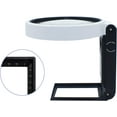 thumbnail image 4 of Crystal Clear Magnifier, Enhanced Focus Illuminated Magnifying Glass with Light for Detailed Work, Hands-Free or Handheld Design for Sewing, Diamond Painting, 4 of 5