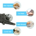 thumbnail image 4 of Cat Muzzle and Boots Anti Bite Cat Breathable Hood Anti-Licking Clear Cat Helmet with Paw Cover Reusable Pet Space Hood Portable Cat Astronaut Helmet Anti-Scratch Paw Shoes for Bath Beauty Grooming, 4 of 10