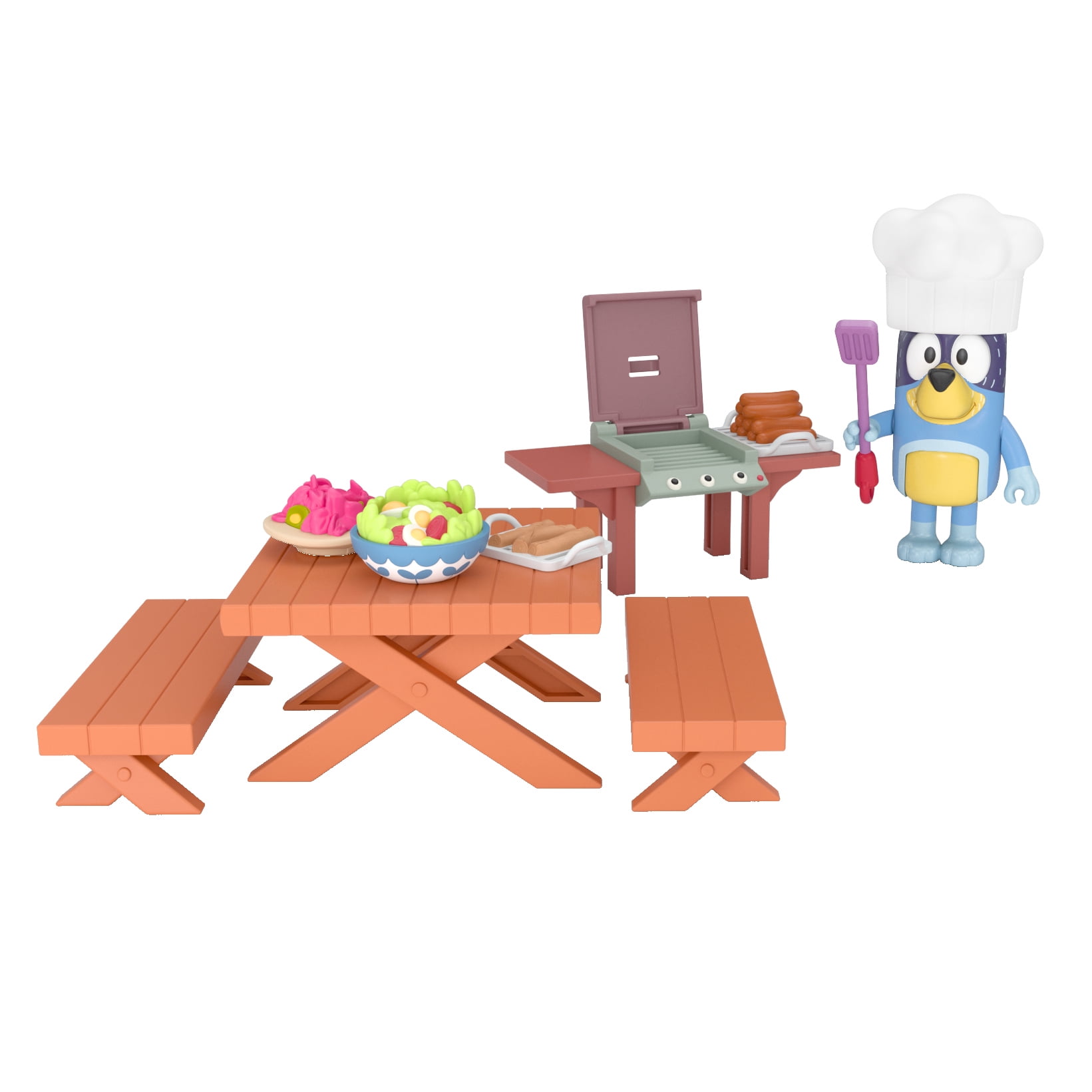 bluey bbq playset