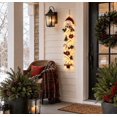 thumbnail image 2 of Christmas Glowing Door Hanger Chandelier Doors Decoration, Christmas Warm Light with Warm Glow Indoor Hanging,Vertical Entryway Decor for Front Outdoor Side, 2 of 9