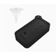 thumbnail image 1 of Desmolde el molde de la bandeja de hielo del hogar molde del cubo de hielo del silicón de la categoría alimenticia con la tapa fácil, 1 of 2