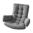 thumbnail image 3 of Cojín grueso para hamaca de interior, para columpio, para banco modular de exterior Gris oscuro, 3 of 9