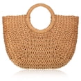 thumbnail image 1 of Bolso de paja Frienda Summer Beach hecho a mano para mujer, 1 of 6