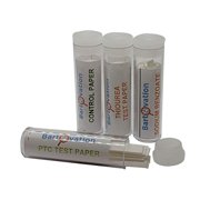 Super Taster Test Genetics Lab Kit with Instructions, Phenylthiourea (PTC), Na Benzoate, Thiourea and Control [Each Vial Includes 100 Paper Strips]