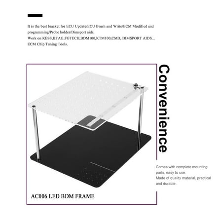 Ac006 Led Bdm Frame With Mesh 4 Probe Pens Full Set Kit Ecu Board