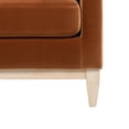 thumbnail image 4 of Pasadena 75.5" Modern Farmhouse Sofa, Burnt Orange Performance Velvet, 4 of 11