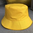 thumbnail image 1 of Sombrero de pescador para adultos de estilo europeo y americano, bordado, para hombre y mujer, con estampado completo, de color sólido, plano y para el sol, 1 of 5