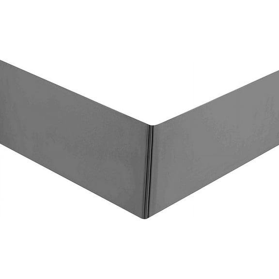 Sheets & Beyond Solid Microfiber Bed Skirt, King, Gray